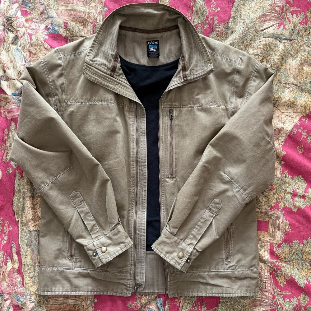 Men's Kuhl Burr Jacket Khaki Medium